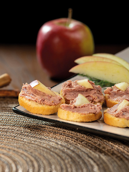 Terrine de sanglier saveur tarte tatin