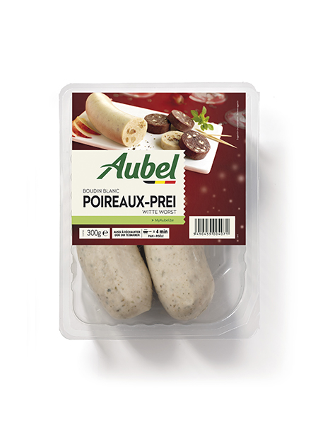 Boudin blanc aux poireaux