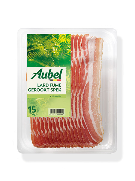 Aubel Lard fumé Gerookt