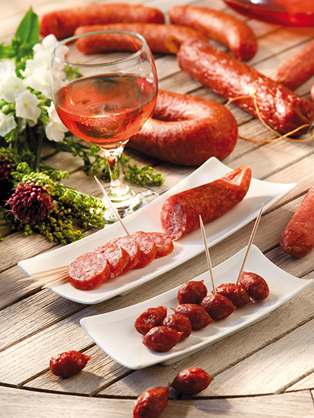 MIni saucissons piquants