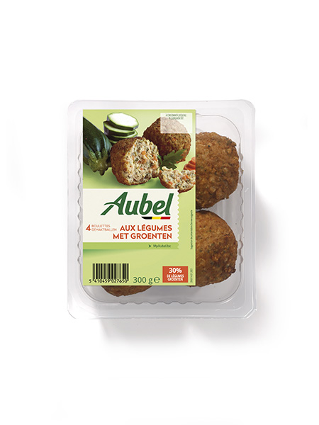 Boulettes rôties 30% légumes