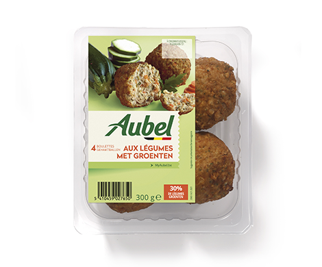 Boulettes rôties 30% légumes