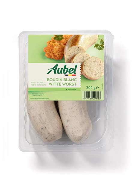 Boudin blanc aux fines herbes 2x150g