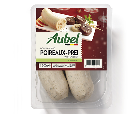 Boudin blanc aux poireaux