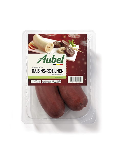 Boudin noir aux raisins