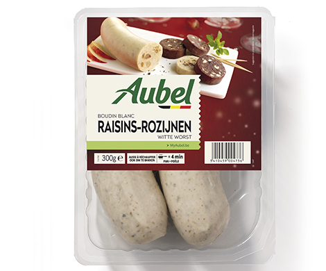 Boudin blanc aux raisins