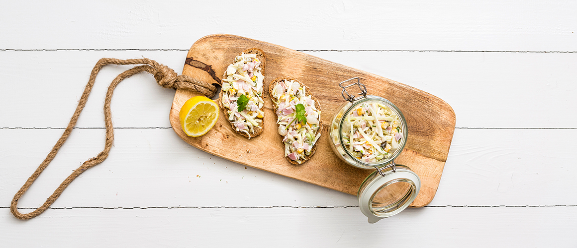 Salade de chou blanc au jambon Dégraissé -25% sel