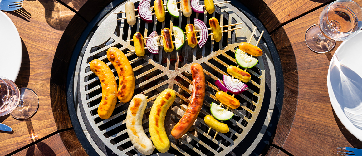 Les boudins et minis boudins grillés Aubel pour l’apéro