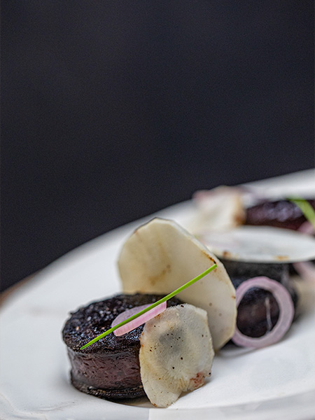 Boudin noir topinambour Aubel