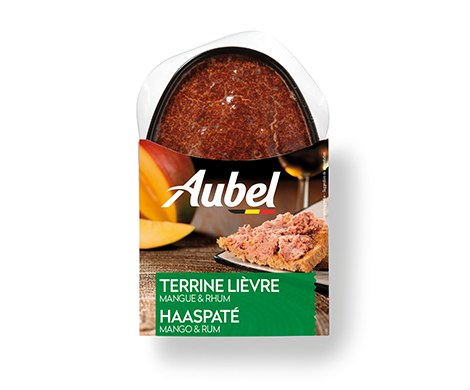 Terrine lièvre mangue et rhum