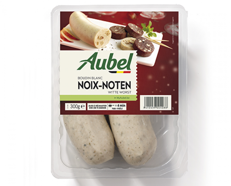 Boudin blanc aux noix