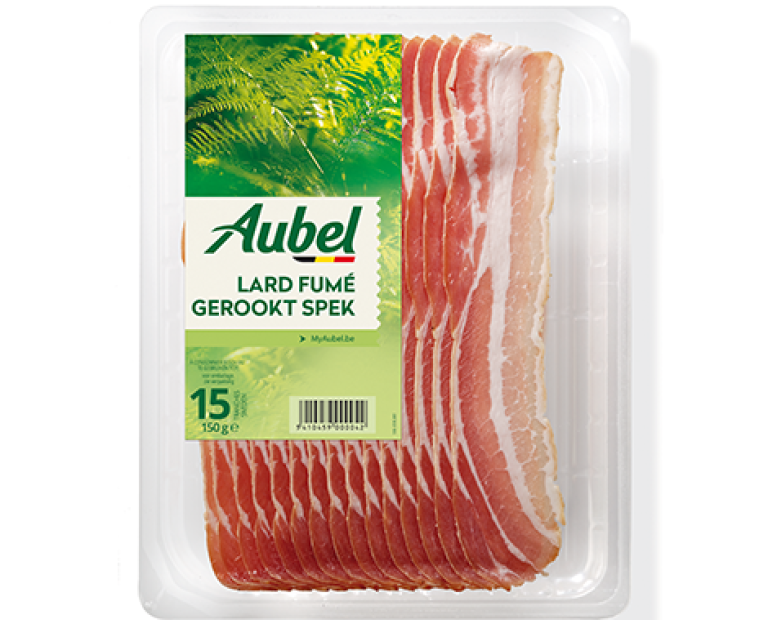 Aubel Lard fumé Gerookt