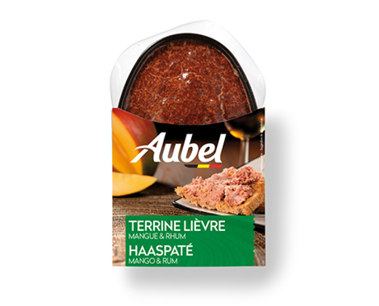 Terrine lièvre mangue et rhum