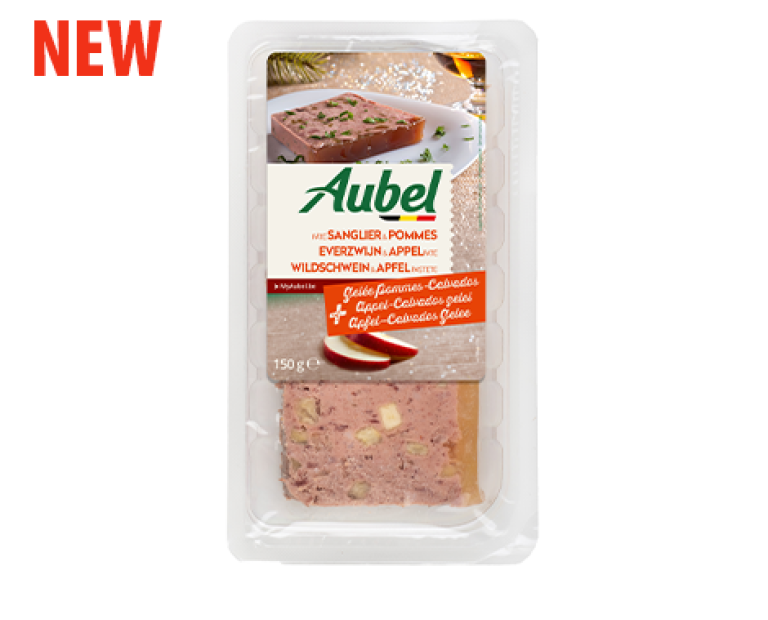 Everzwijnpate met appels & calvados & appelgelei 150g